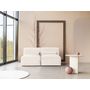 Voir la diapositive 4 : BEST MOBILIER Felix - canapé modulable 2 places en tissu texturé