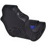 Voir la diapositive 4 : VIDAXL Fauteuil a bascule a enceinte Noir et bleu Similicuir