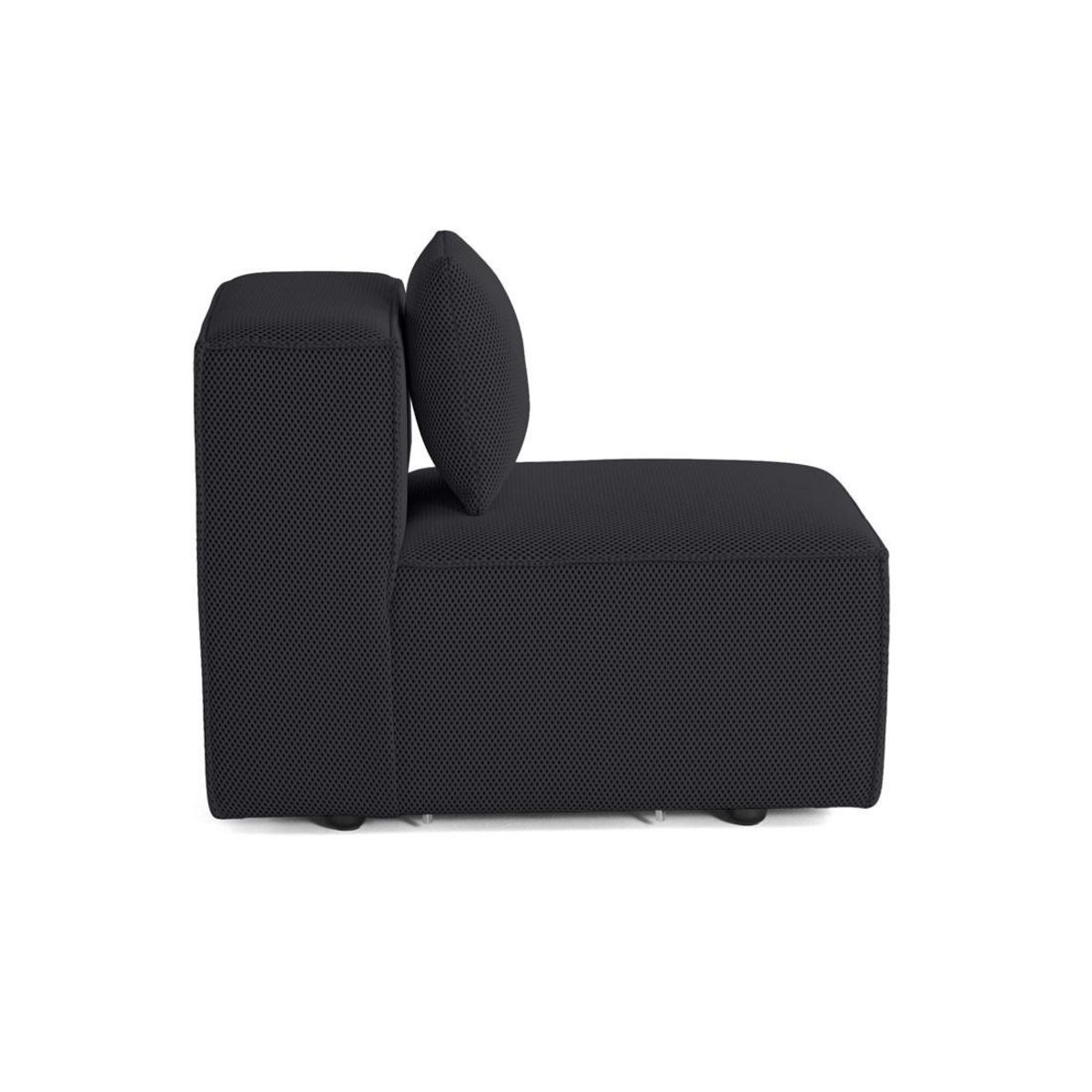 LISA DESIGN Arty - module d'assise sans accoudoirs - en tissu mailles 3d