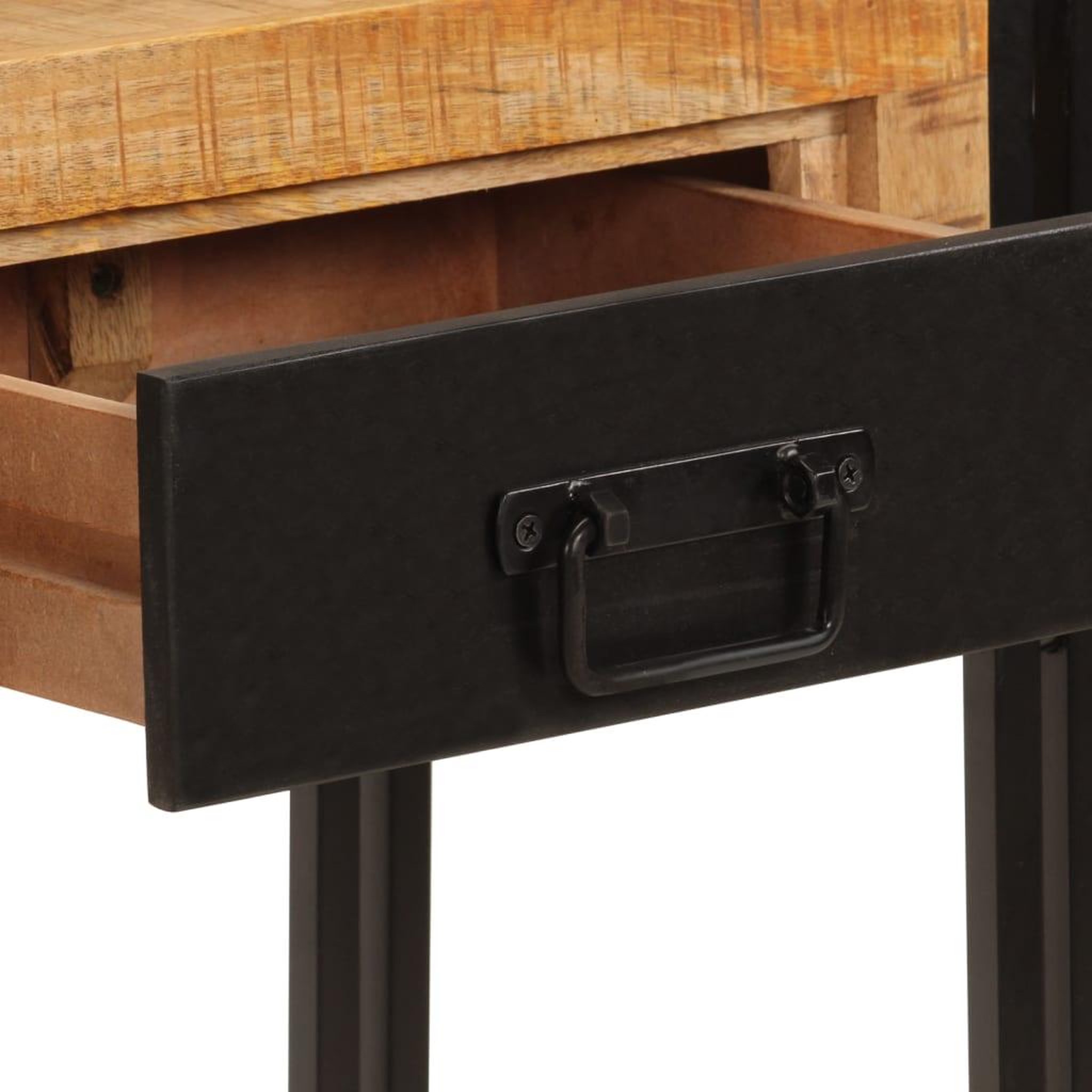 Voir la diapositive 5 : VIDAXL Table console 110x30x76 cm Bois de manguier solide