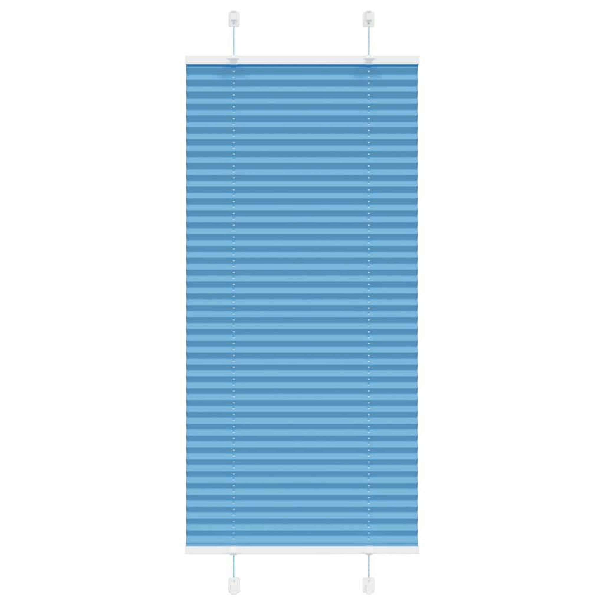 VIDAXL Store plisse bleu 60x150 cm largeur du tissu 59,4 cm polyester