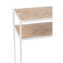 Voir la diapositive 5 : Paris Prix Console Design  Miraza  100cm Naturel & Blanc