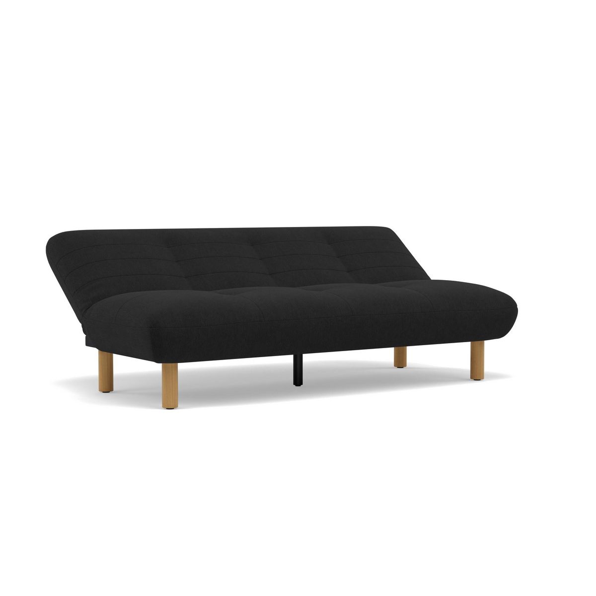 BEST MOBILIER Soan - banquette 2 places convertible clic-clac en velours texturé