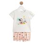 Voir la diapositive 1 : INEXTENSO Pyjashort bébé fille