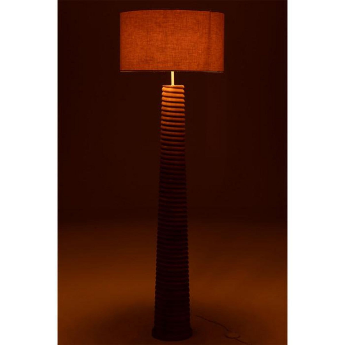 Paris Prix Lampadaire Filetage en Bois  Ailanthus  160cm Naturel