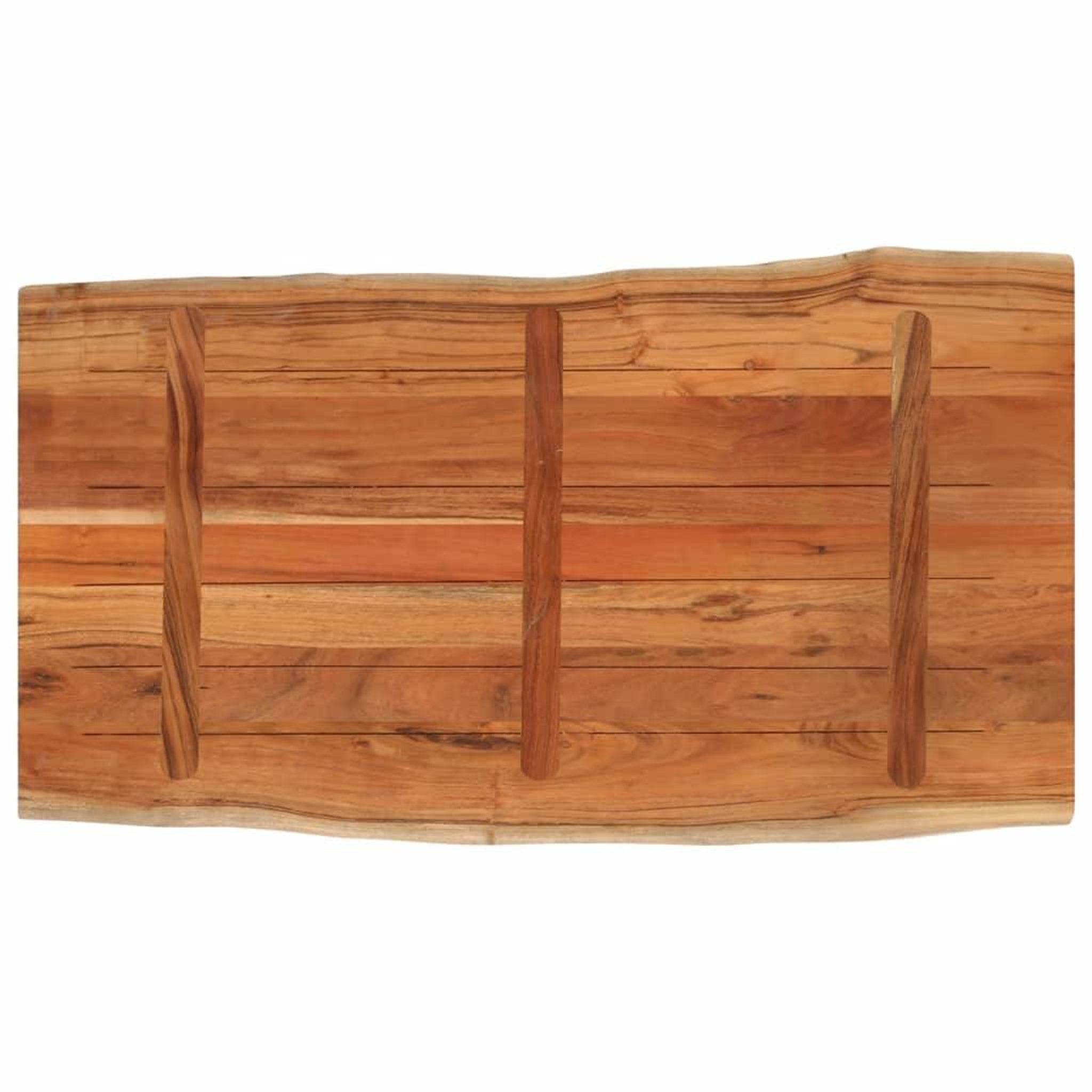 Voir la diapositive 5 : VIDAXL Dessus de table 100x60x2,5cm rectangulaire bois massif d'acacia