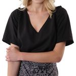 Deeluxe Blouse  Femme Deeluxe Amalia. Coloris disponibles : Noir