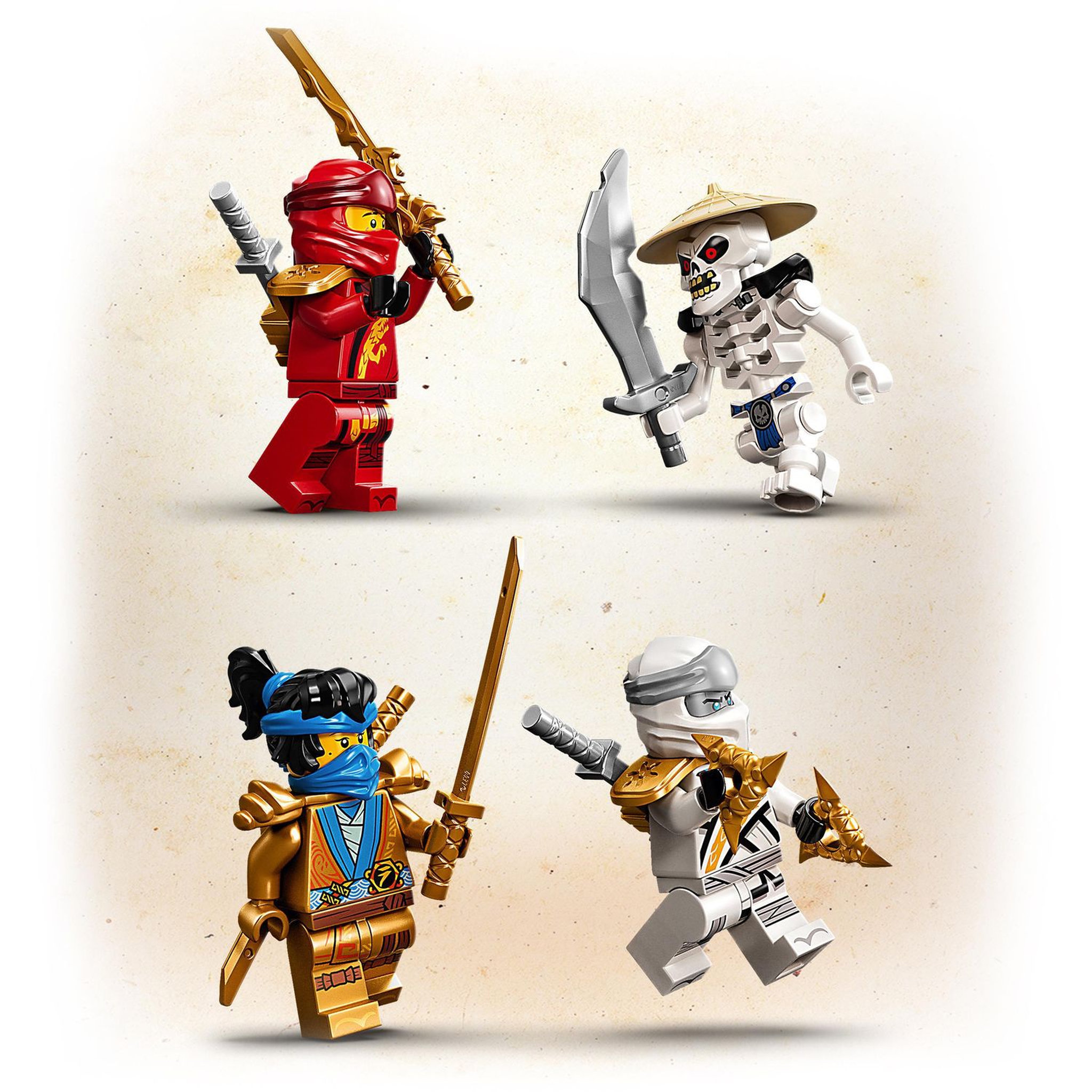 Voir la diapositive 5 : LEGO NINJAGO 71753 - L'attaque du dragon de feu 