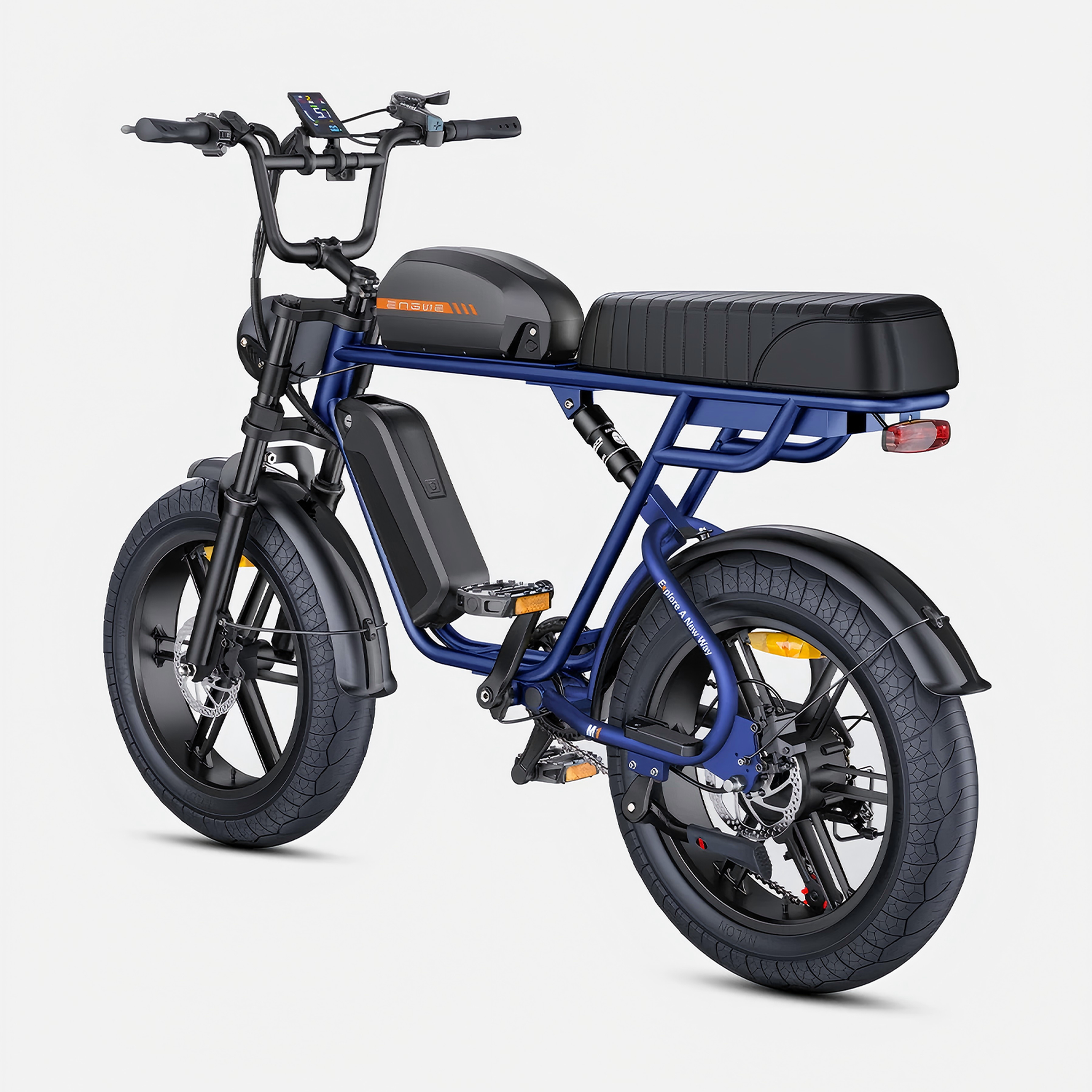 Voir la diapositive 3 : ENGWE Vélo électrique ENGWE M1 48 V 13 Ah + 15,6 Ah