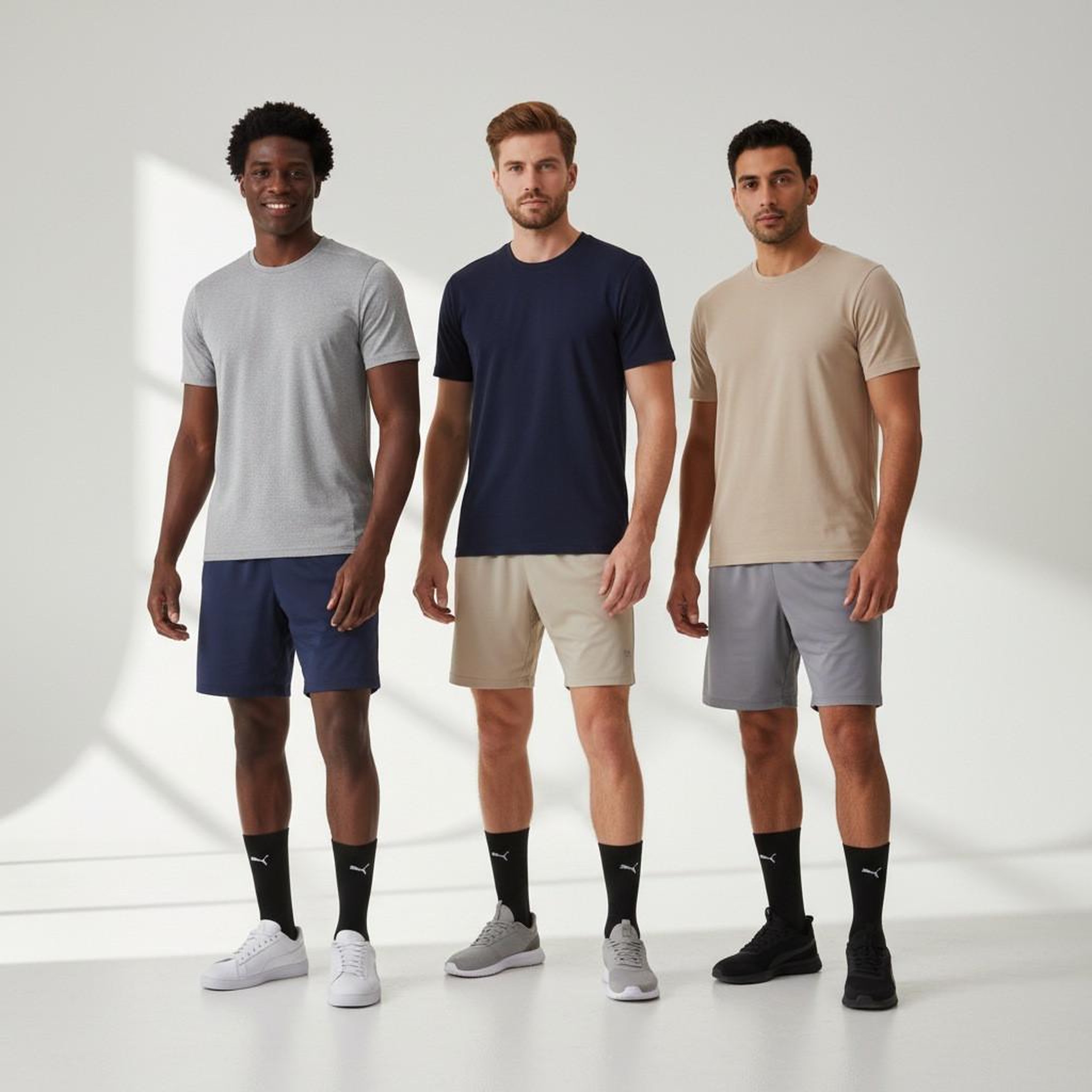 Voir la diapositive 2 : PUMA PUMA Chaussettes Mixte Crew Pack 6 Paires (Lot) - Coton Doux, Talon Cousu