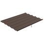 Voir la diapositive 6 : OUTSUNNY Toile de rechange pour pergola rétractable 4 x 3 m polyester haute densité 180 g/m² imperméabilisé chocolat