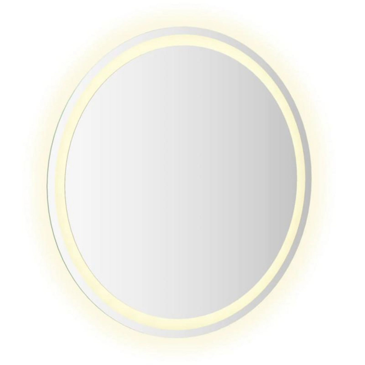 VIDAXL Miroir de salle de bain à LED 70 cm rond