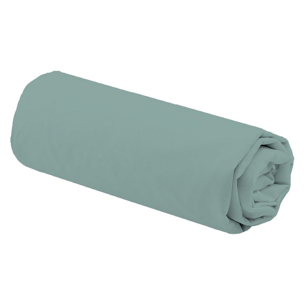 Drap housse uni en microfibre MALORY 