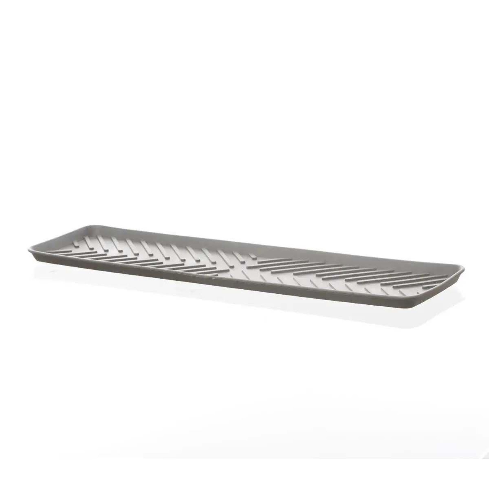 Voir la diapositive 2 : FIVE Tapis Égouttoir  Vaisselle  10x40cm Gris