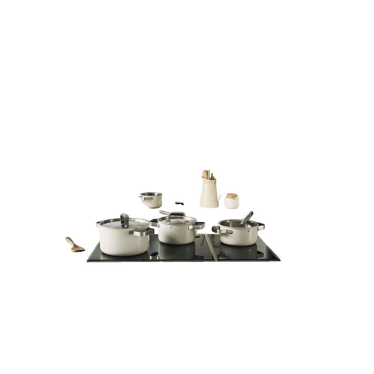 ZWILLING Poêle à frire Zwilling Pure ivoire, céramique CERAFORCE® Black