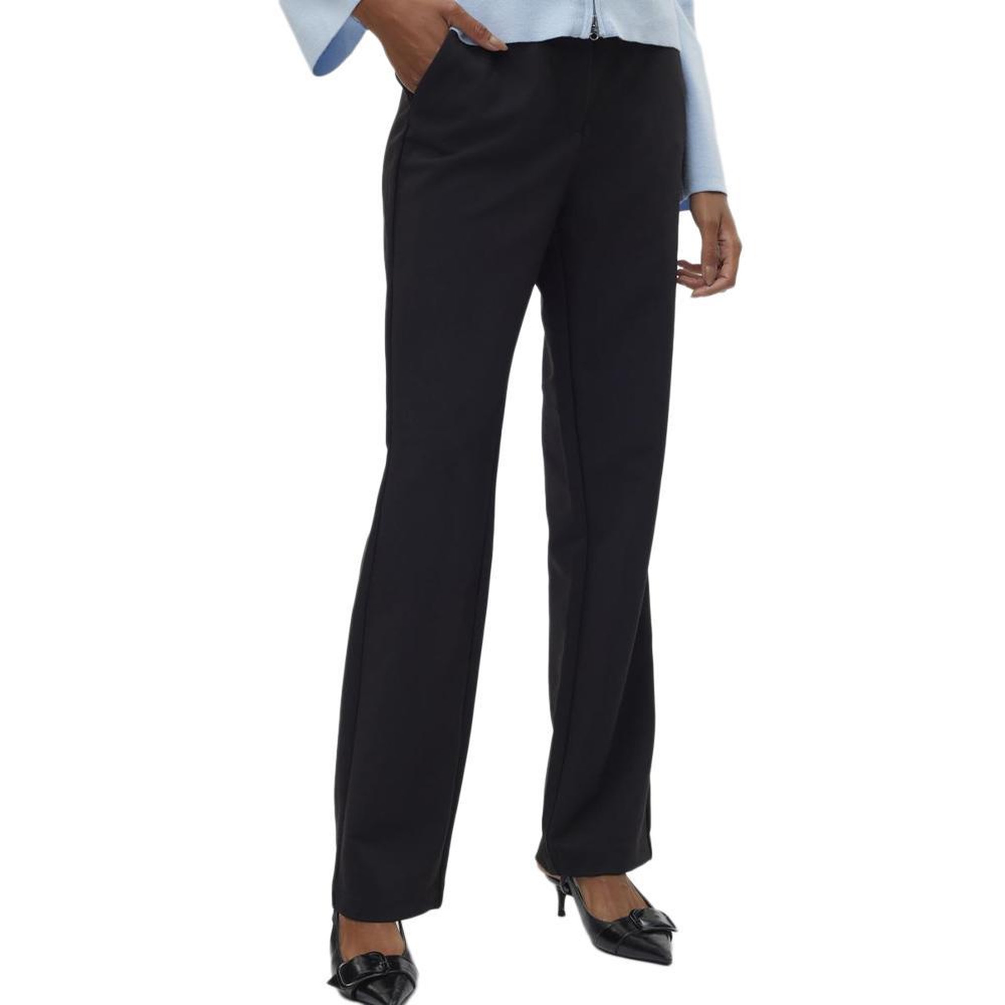 Vero Moda Pantalon Noir Femme Vero Moda Clair