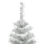 Voir la diapositive 3 : VIDAXL Sapin de Noël artificiel avec support argente 120 cm PET