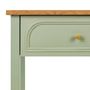 Voir la diapositive 3 : ATMOSPHERA Console 2 Tiroirs  Mohéa  100cm Vert Céladon