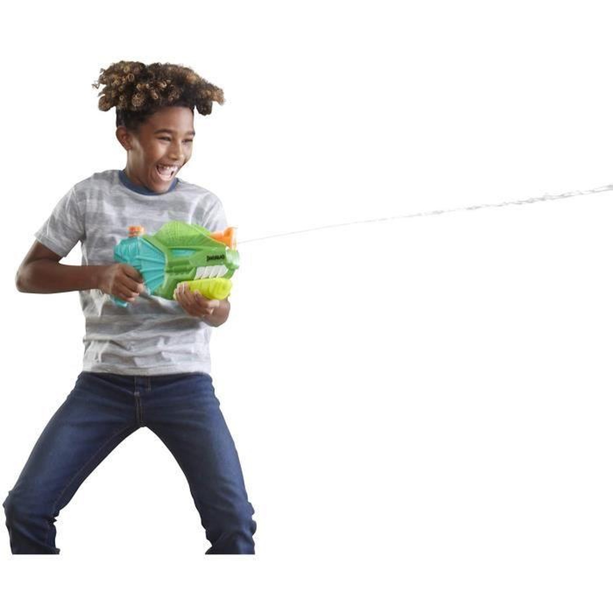 Voir la diapositive 3 : Pistolet a eau NERF Super Soaker Dino Soak a pompe - DinoSquad - Pour jeux d'eau extérieurs