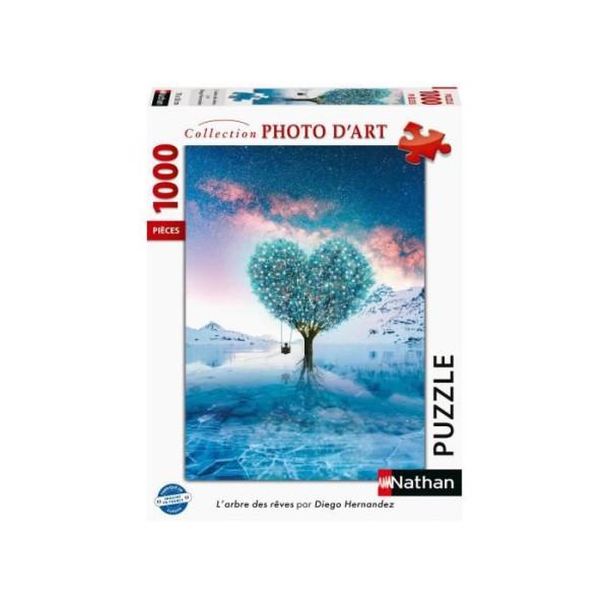 Voir la diapositive 2 : Nathan Nathan-puzzle 1000 pieces-l'arbre des reves/diego hernandez-adultes et enfants des 14 ans-puzzle de qualité supérieure-1200090