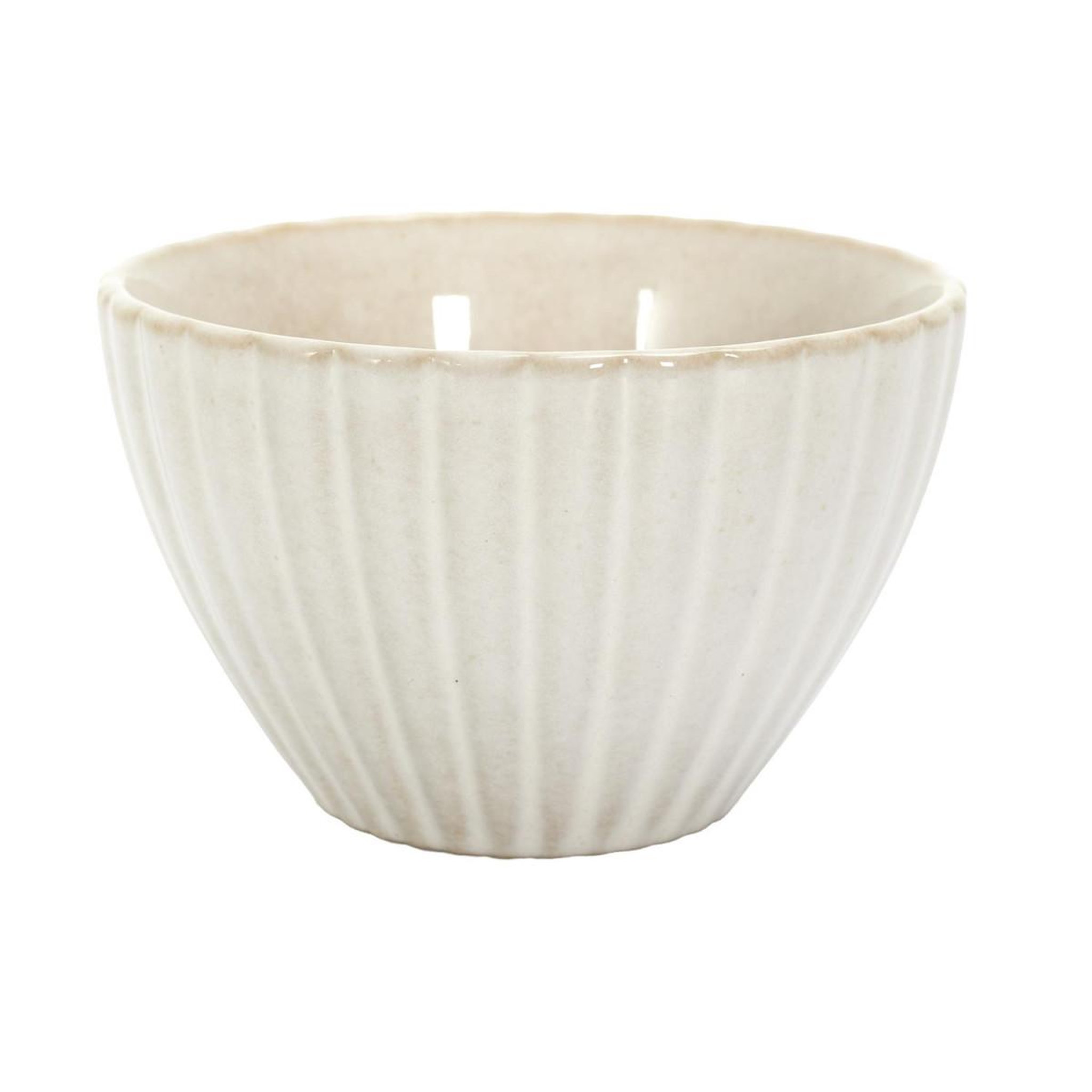 Voir la diapositive 2 : The Home Deco Factory Lot de 6 Coupelles en Céramique  Vlora  11cm Beige