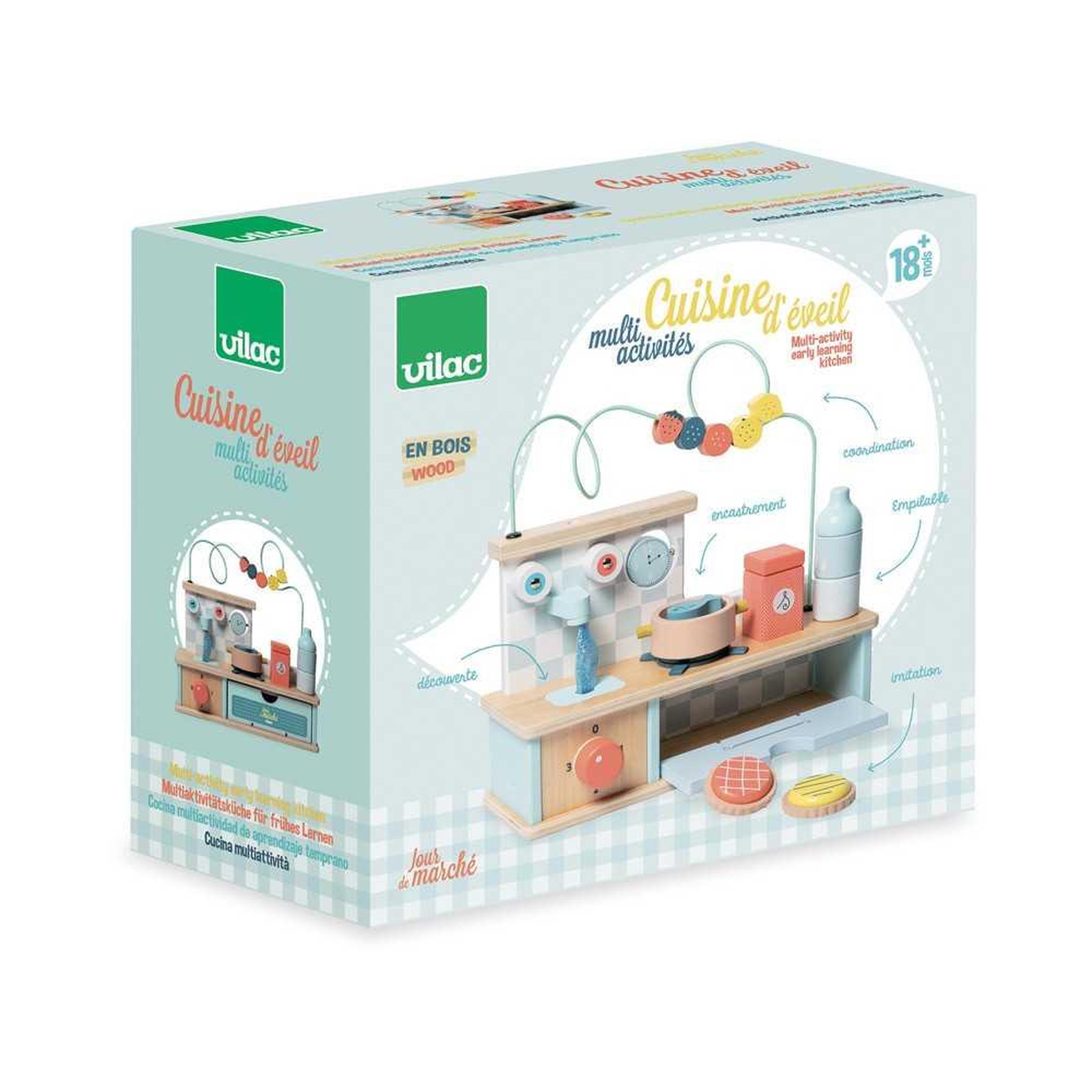 Vilac CUISINE EVEIL MULTI ACTIV SPE VILAC VIL8122