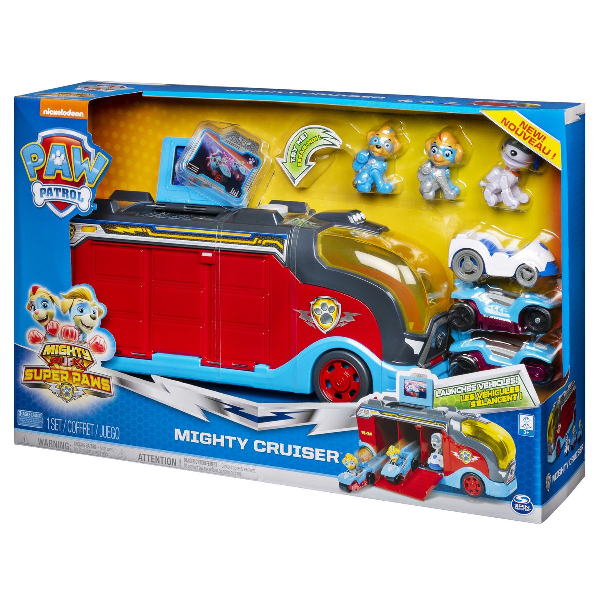 SPIN MASTER Camion cruiser mighty pups - Pat'Patrouille