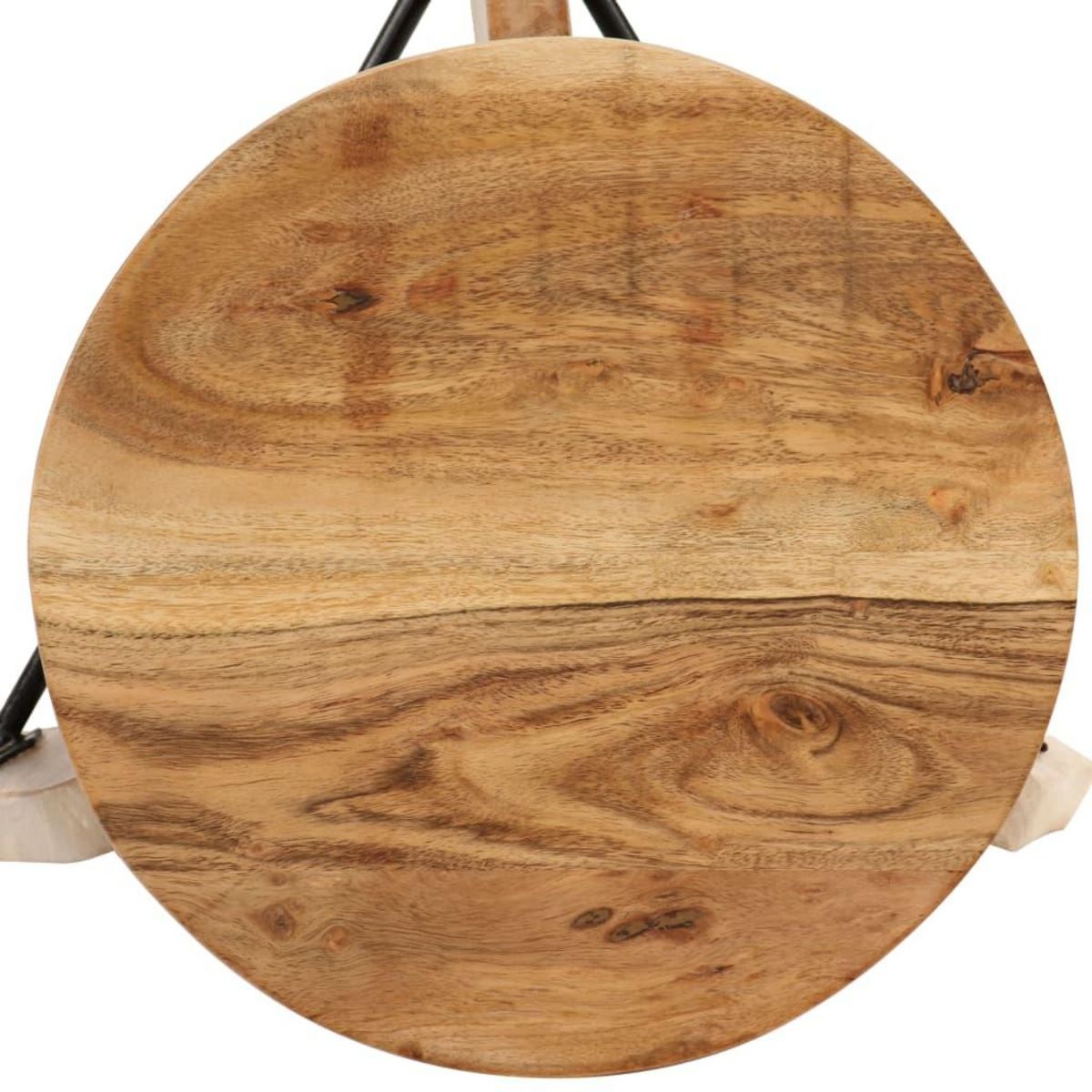 VIDAXL Chaises de bar lot de 2 bois d'acacia solide