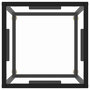Voir la diapositive 3 : VIDAXL Table basse Noir avec verre trempe 40x40x50 cm