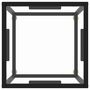 Voir la diapositive 3 : VIDAXL Table basse Noir avec verre trempe 40x40x50 cm