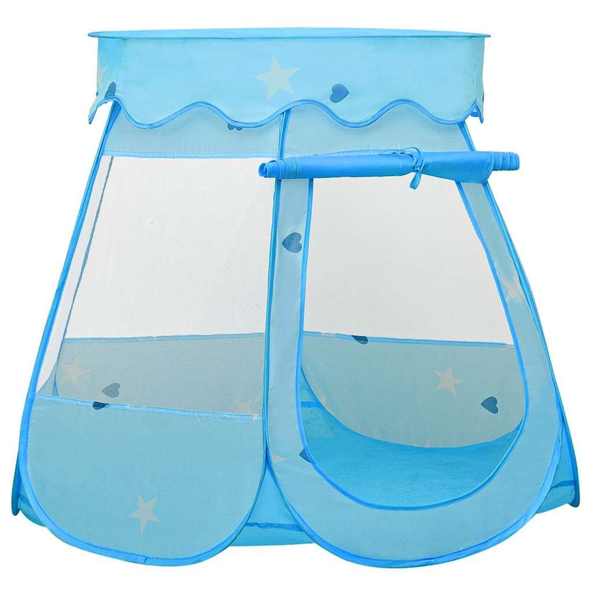 Voir la diapositive 2 : VIDAXL Tente de jeu pour enfants Bleu 102x102x82 cm