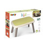 Voir la diapositive 2 : SMOBY Table de jardin Smoby Life en plastique recyclé vert
