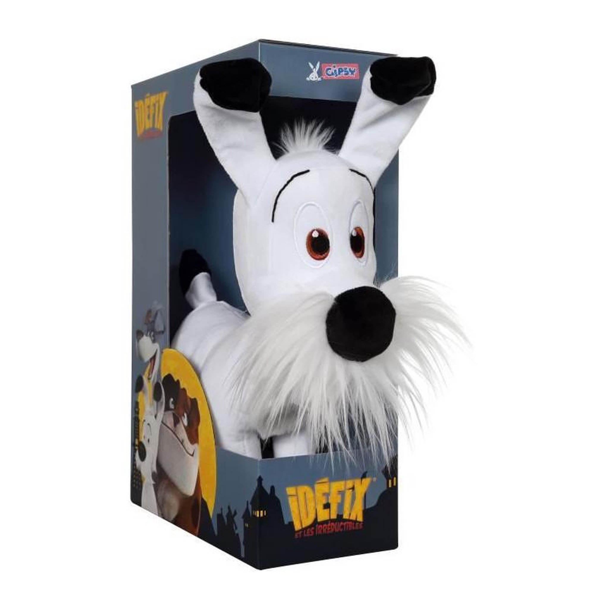 Voir la diapositive 3 : Gipsy Peluche - Gipsy Toys - Idéfix et les irréductibles - 30cm - En boîte cadeau