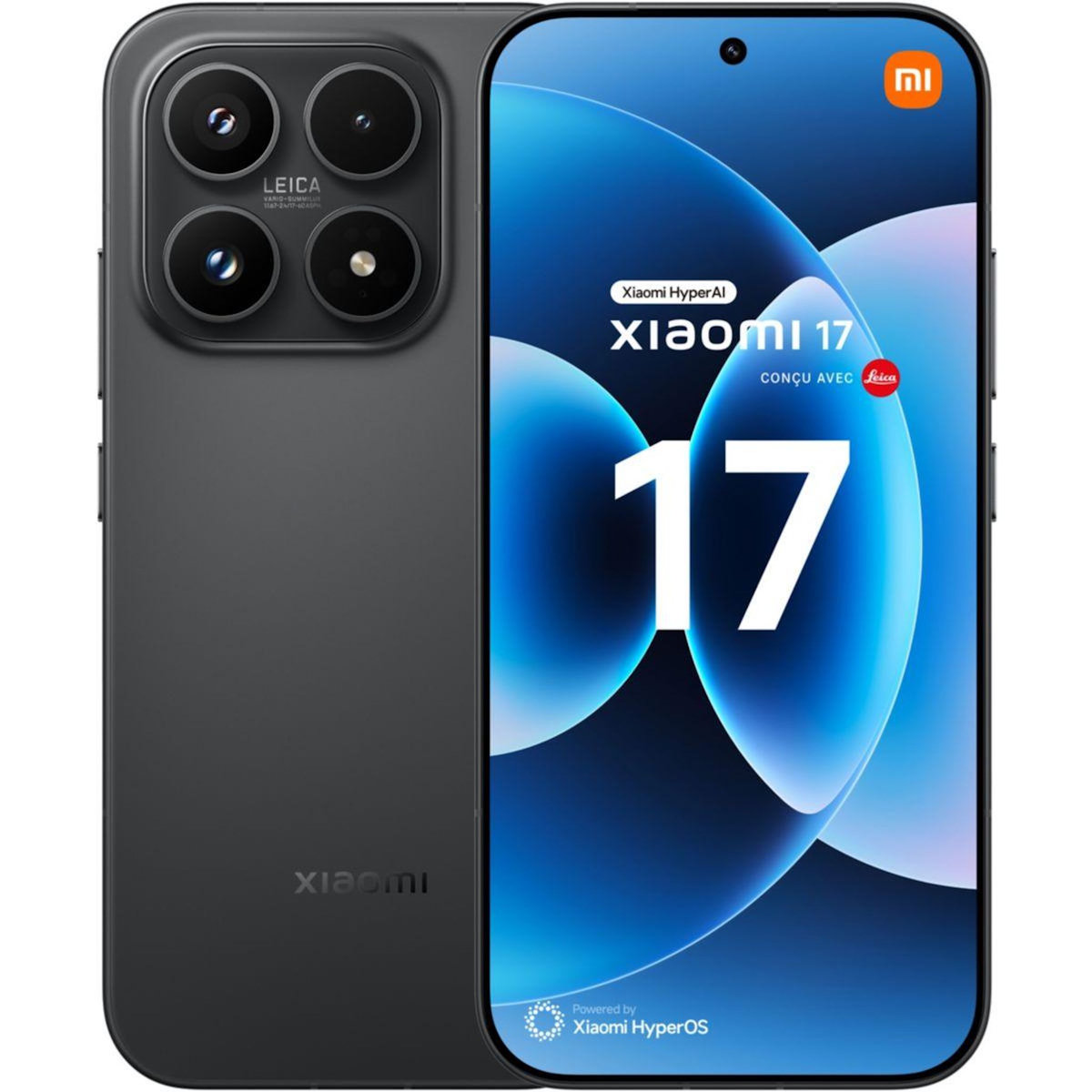 XIAOMI Smartphone 17 conçu avec Leica 512Go Noir 5G