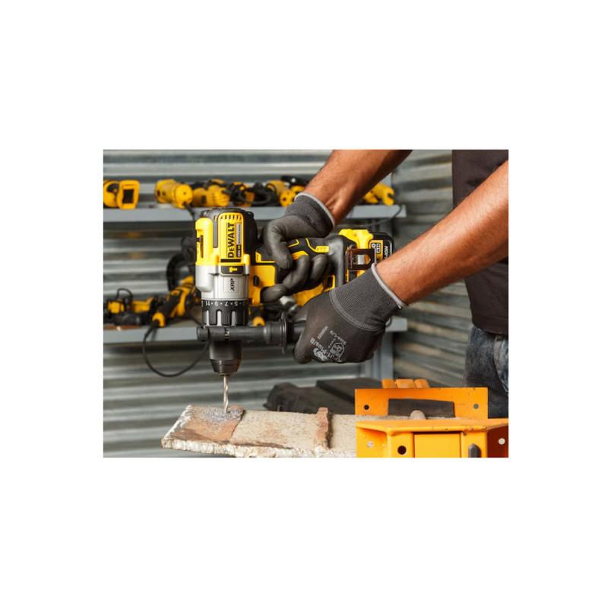 Voir la diapositive 5 : Dewalt Perceuse-visseuse à percussion Brushless XRP 18V DEWALT - 95 Nm - 13mm - Sans batterie ni chargeur