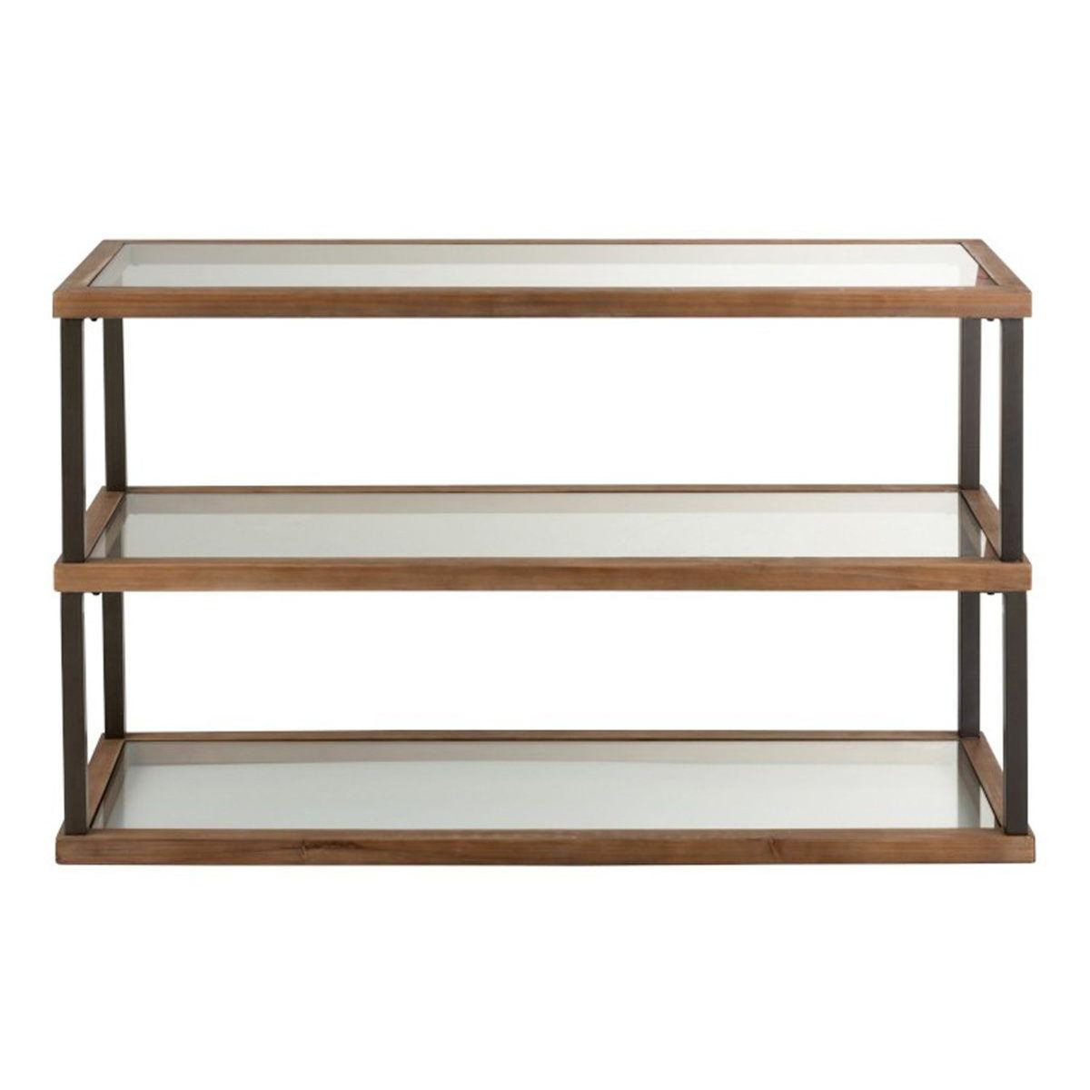 Paris Prix Console 3 Niveaux  Hexagone  132cm Naturel