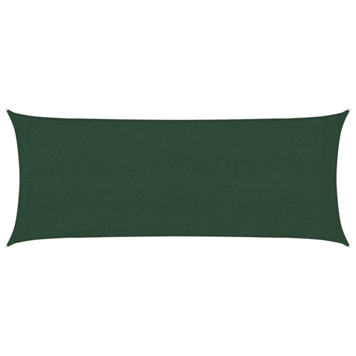 VIDAXL Voile d'ombrage 160 g/m^2 Vert fonce 2x5 m PEHD