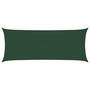 Voir la diapositive 2 : VIDAXL Voile d'ombrage 160 g/m^2 Vert fonce 2x5 m PEHD