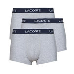 Lacoste X3 Boxers  Homme Lacoste Court. Coloris disponibles : Gris