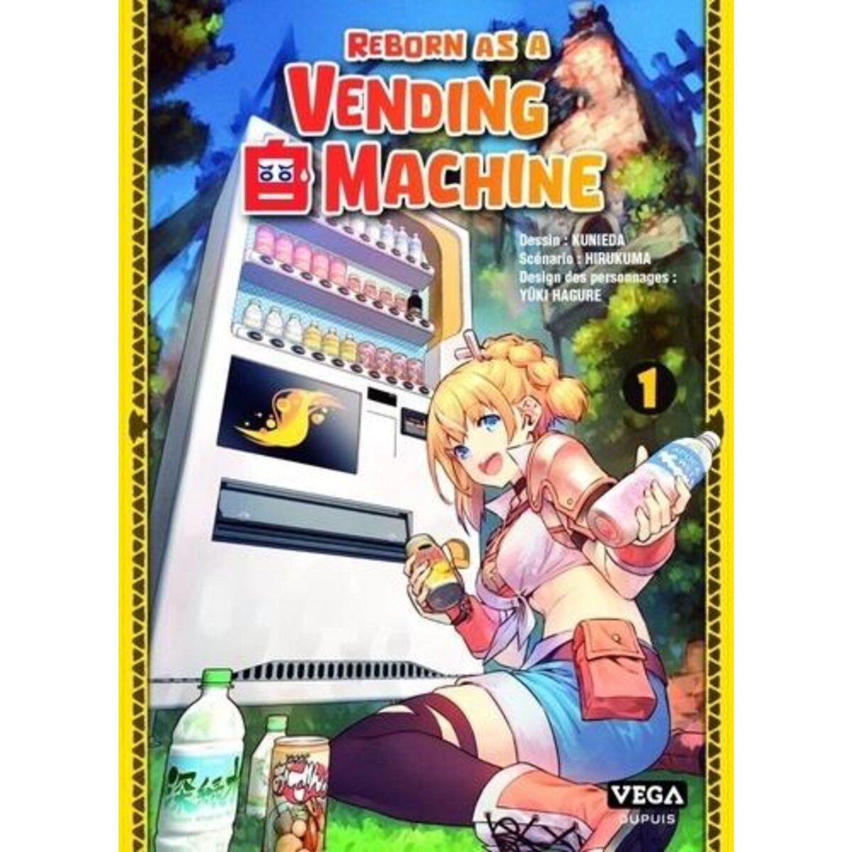 REBORN AS A VENDING MACHINE TOME 1 , Kunieda
