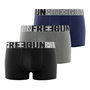 Voir la diapositive 1 : FREEGUN Lot de 4 boxers homme en coton Signature Sergio