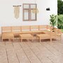 Voir la diapositive 1 : VIDAXL Salon de jardin 10 pcs Bois de pin massif