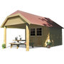 Voir la diapositive 1 : Habitat et Jardin Abri jardin  Cork  - 8.88 m² - 2.98 x 2.65 x 3.09 m - 28 mm