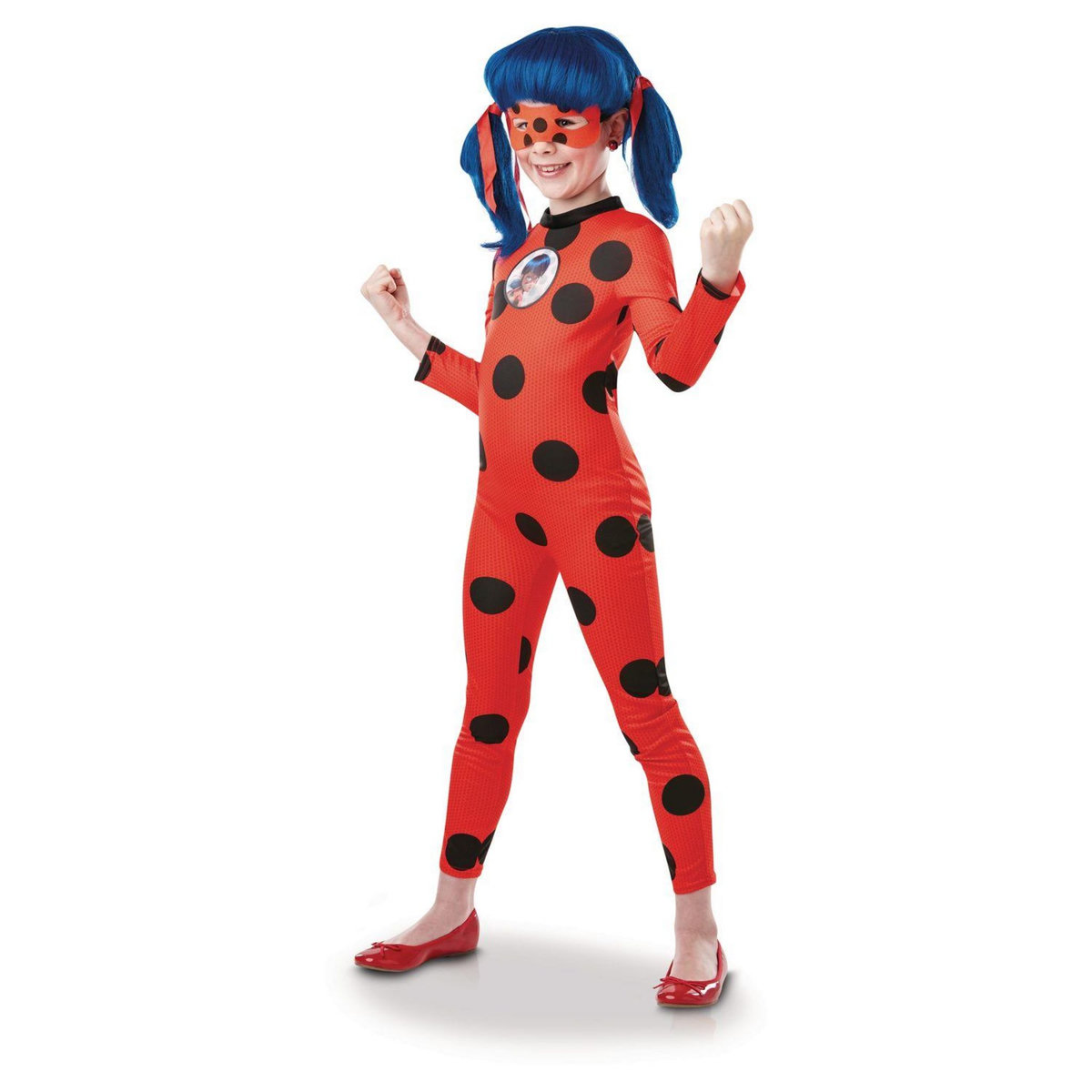 RUBIES Déguisement Tikki Ladybug - Taille L - 7/8 ans