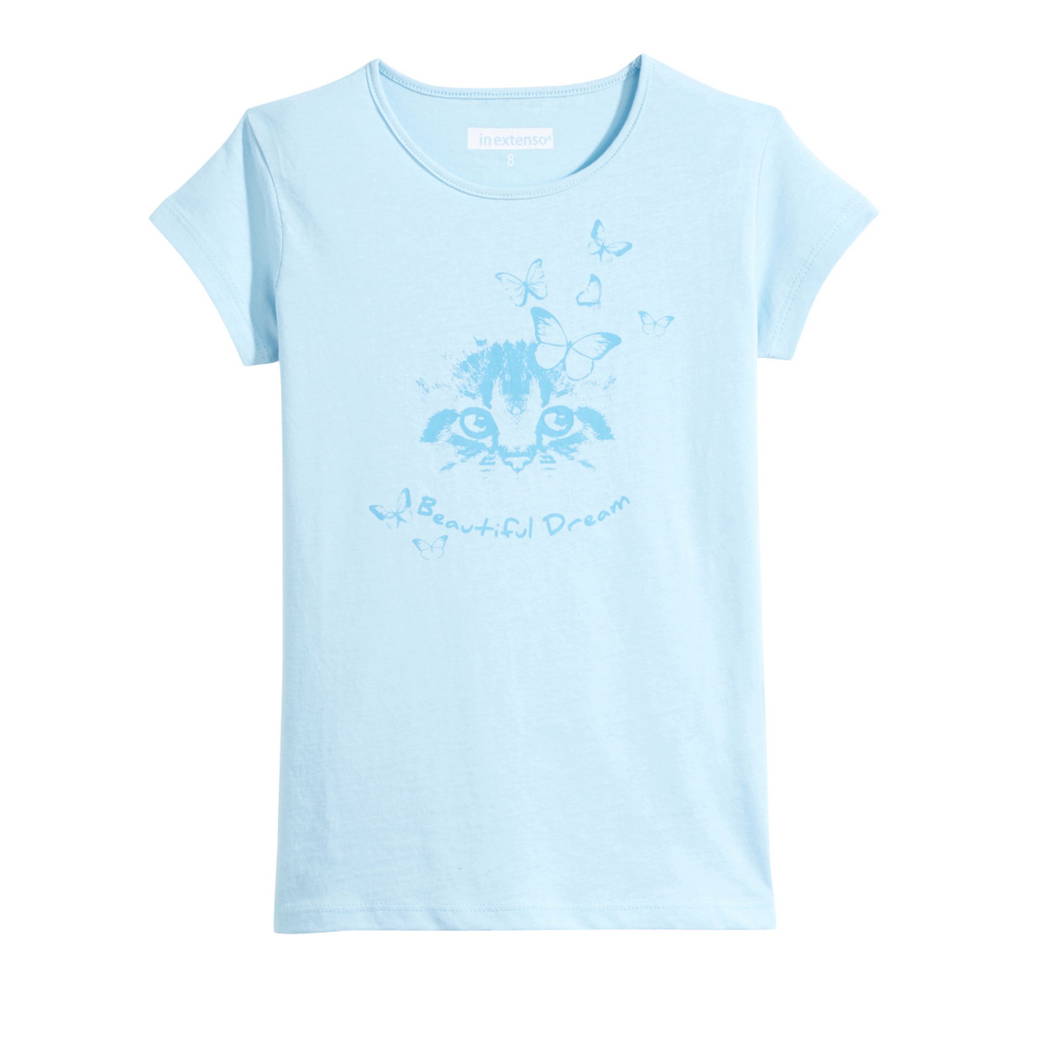 T-shirt Manches Courtes In Extenso Noir - Taille S, Occasion En Très Bon état, 100% Coton
