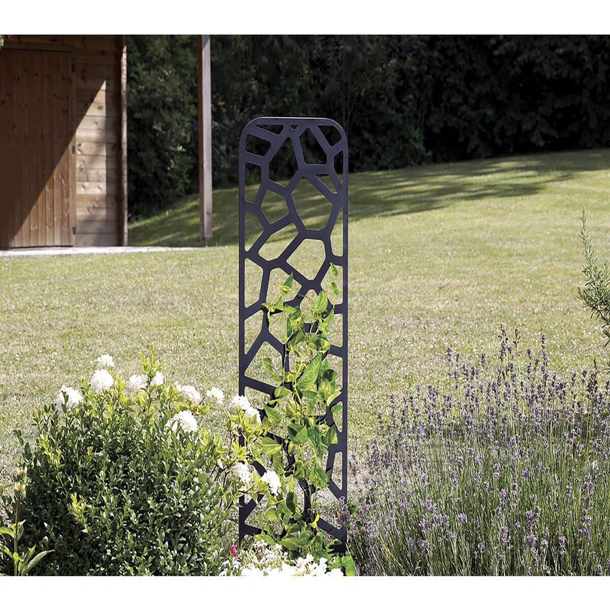 Voir la diapositive 2 : Habitat et Jardin Treillis -   Stone   - Lot de 6 - 0.34 x 1.20 m - Gris