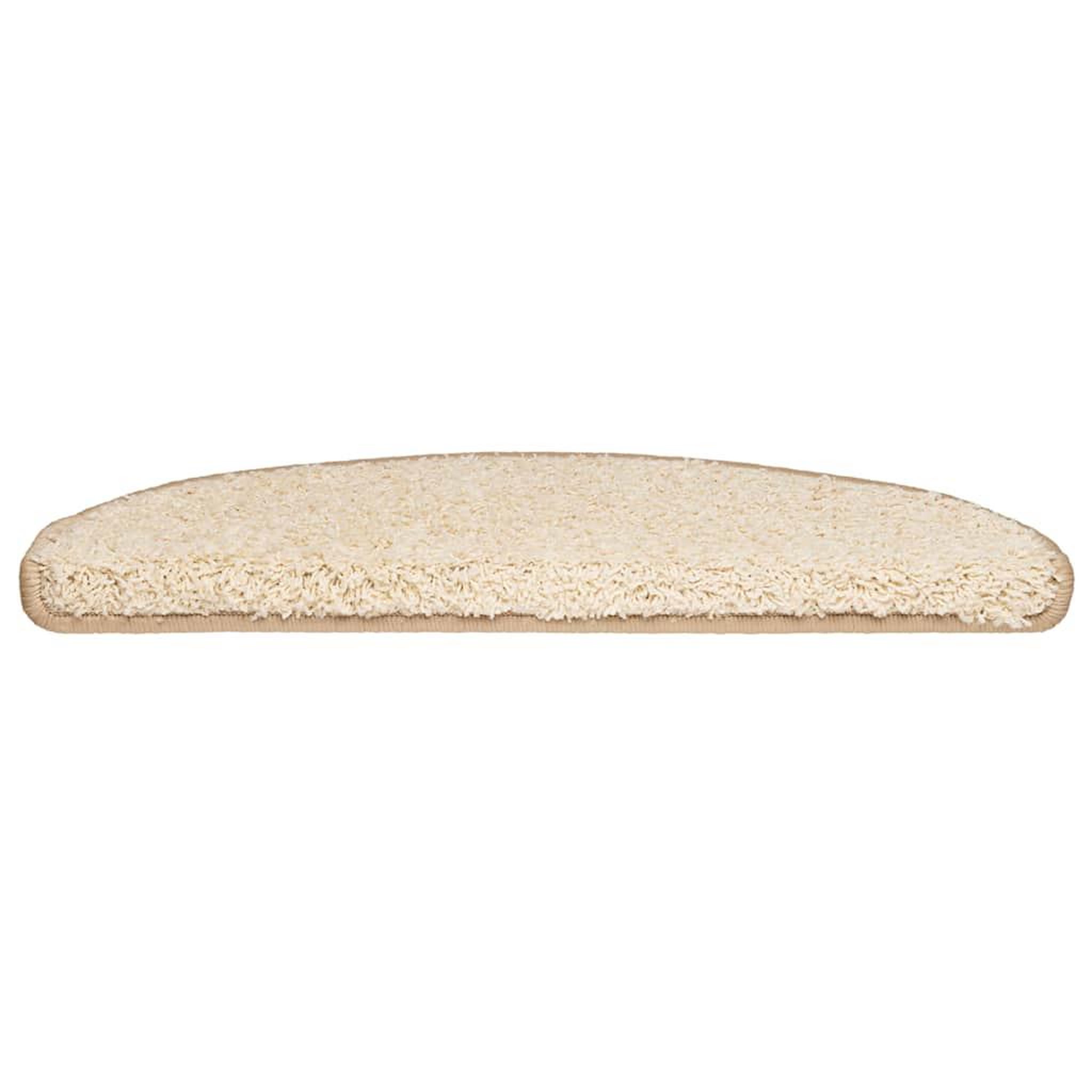 Voir la diapositive 3 : VIDAXL Tapis d'escalier 30 pcs creme 65x21x4 cm