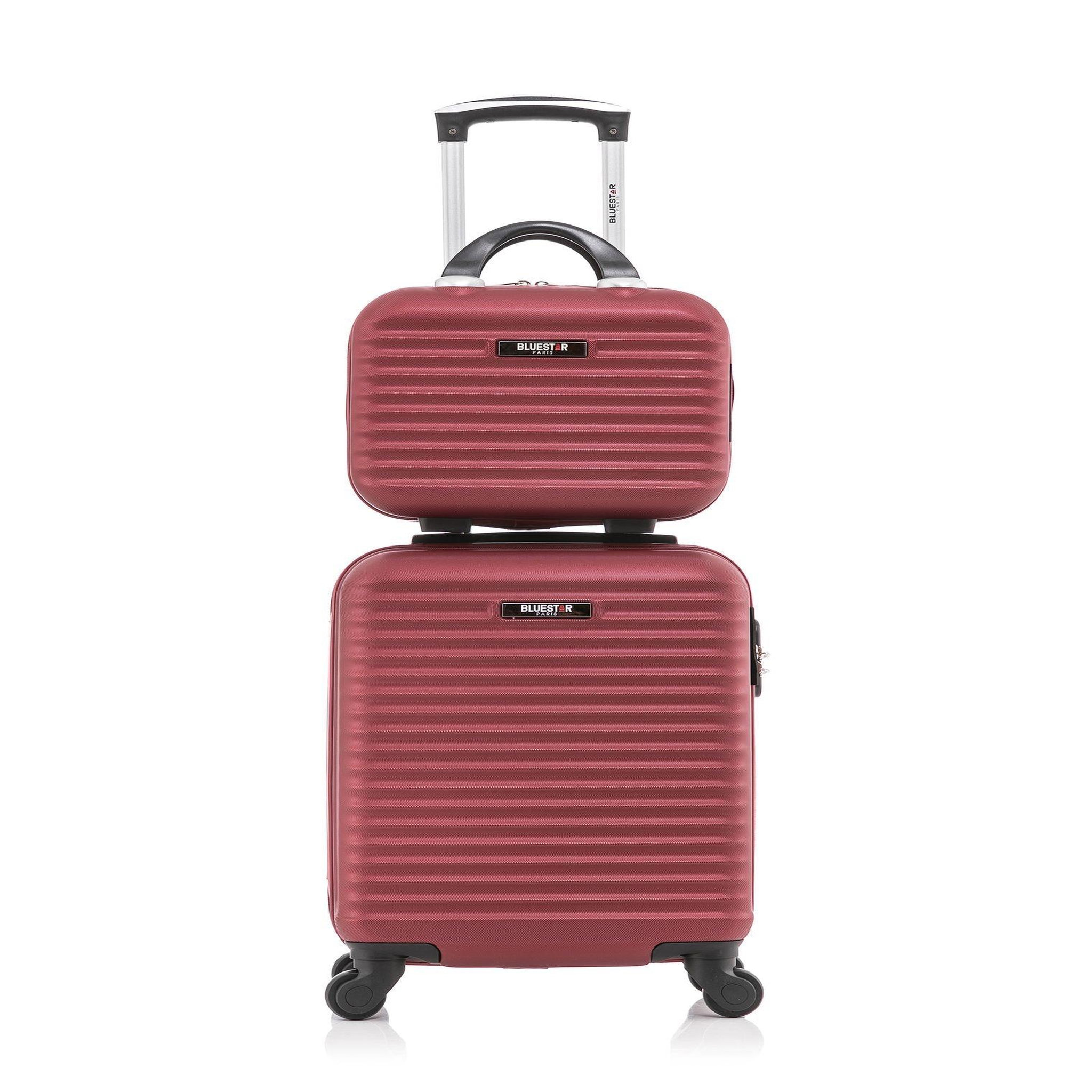 BLUESTAR Bluestar - set de 2 valises brazilia-h 50 cm 4 roues. Coloris disponibles : Noir, Gris