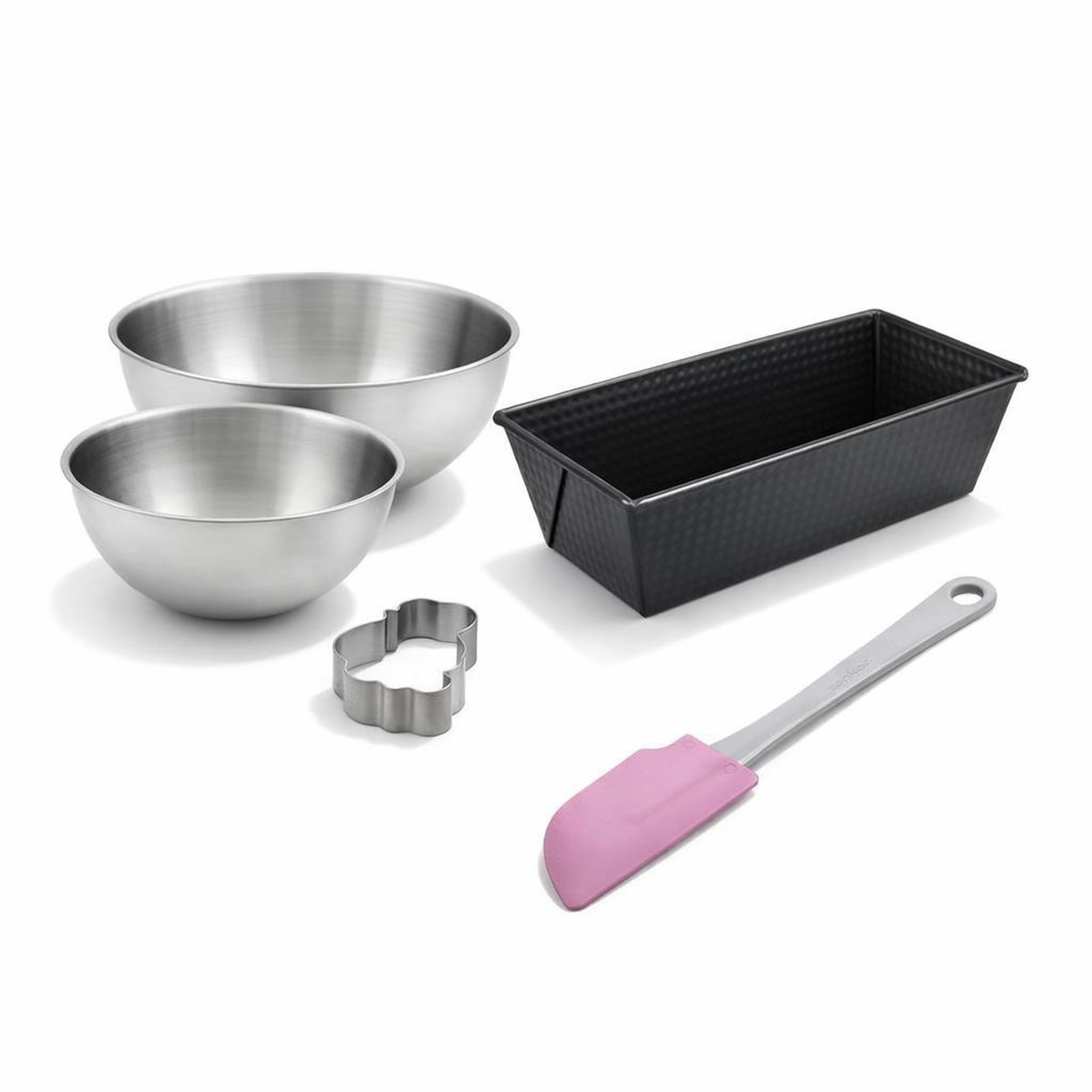 ZENKER Set de 4 ustensiles de pâtisserie moule à gâteaux bol et spatule zenker haribo