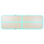 Voir la diapositive 5 : VIDAXL Tapis gonflable de gymnastique avec pompe 600x100x10cm PVC Vert